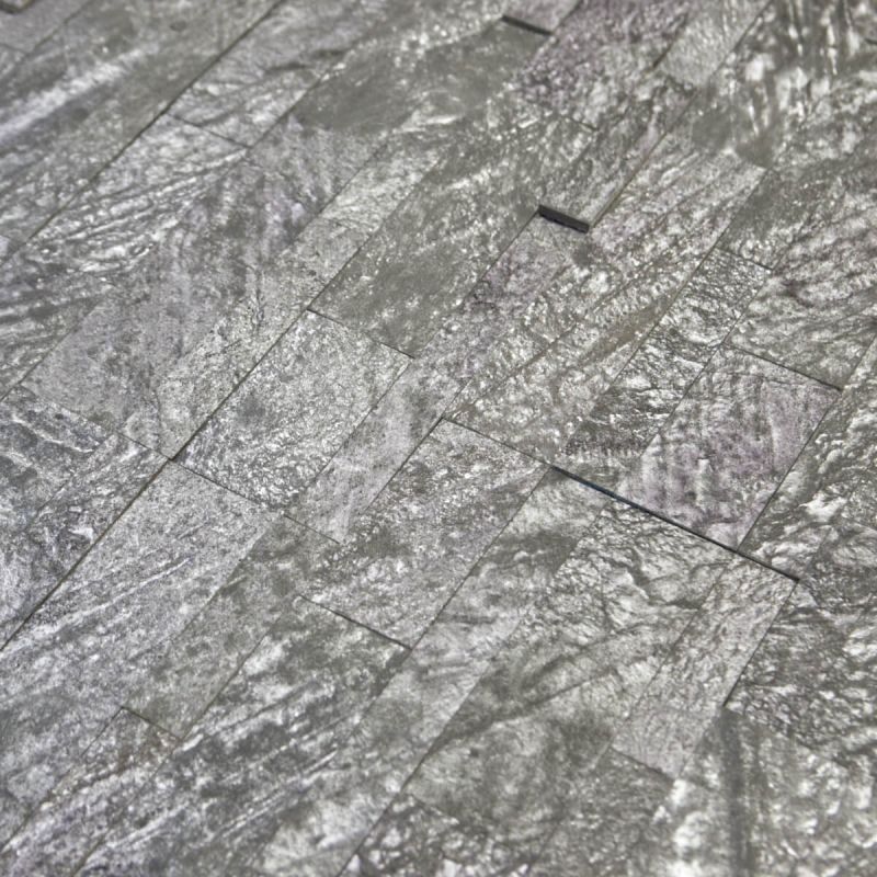 Panel ścienny Quick Stone 3D Luxury Metal Silver 60x15x0,2-0,4 cm sklep ...