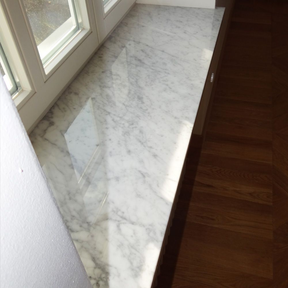 Płytki Marmur Carrara Bianco polerowany 61x30,5x1 cm