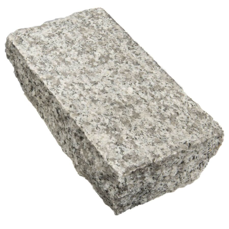 Kostka granitowa G602 płomieniowana boki łupane 20x10x5 cm