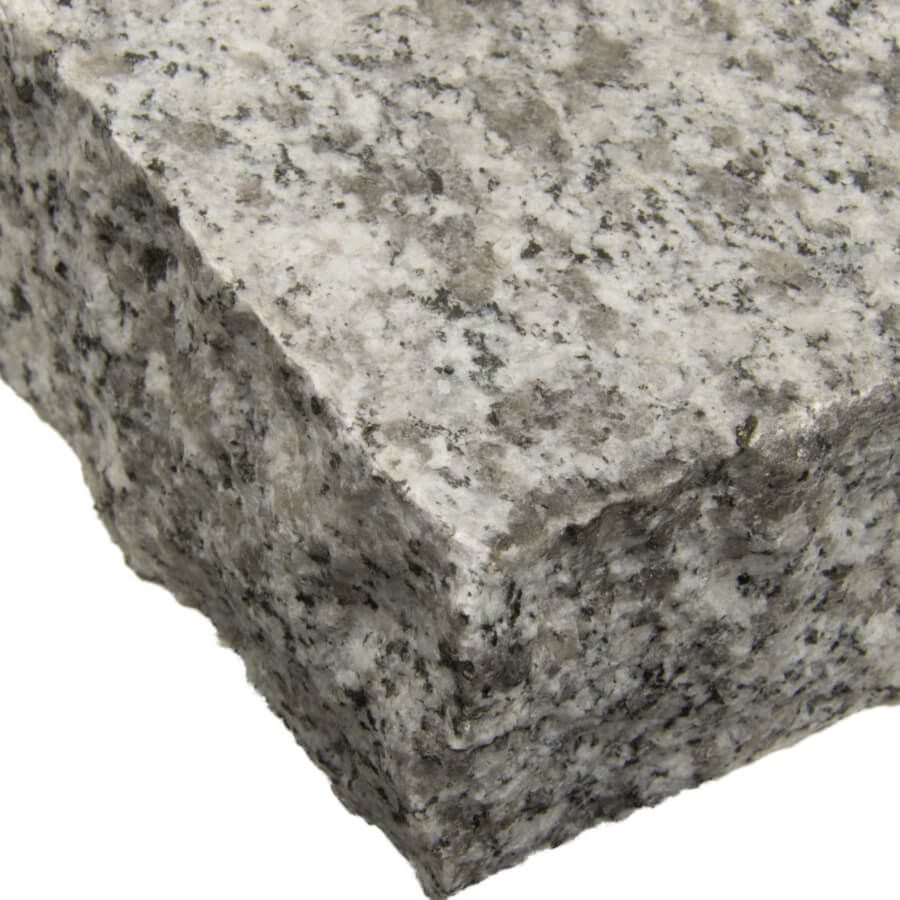 Kostka granitowa G602 płomieniowana boki łupane 20x10x5 cm
