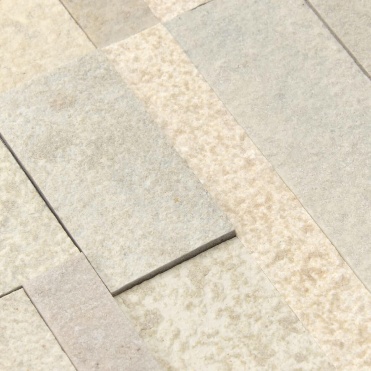 Panel ścienny Quick Stone 3D Mint White 60x15x0,2-0,4 cm
