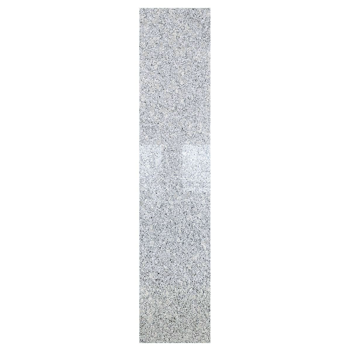 Stopień granitowy G603 New Bianco Cristal polerowany 150x33x3 cm