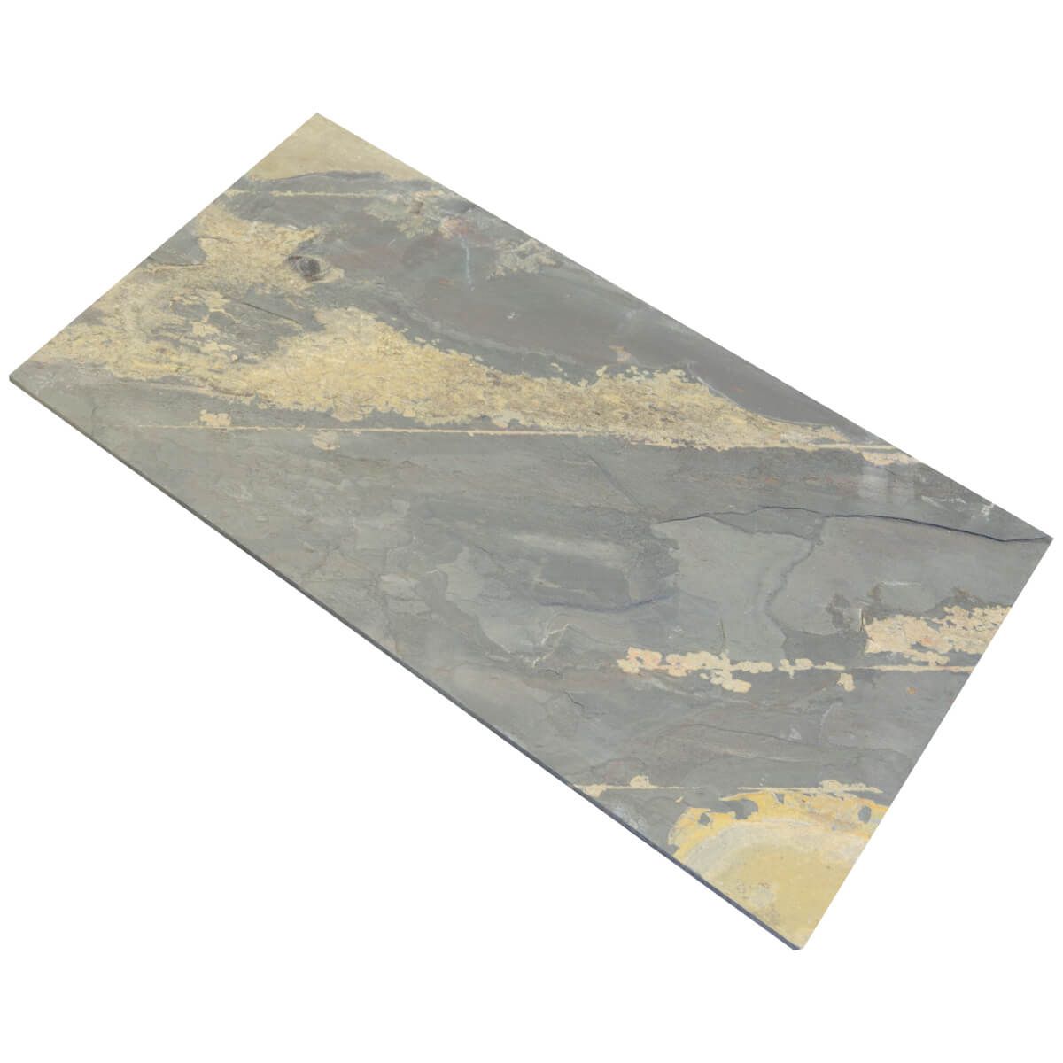 Płytki Łupek California Gold naturalny 60x30x1,2 cm