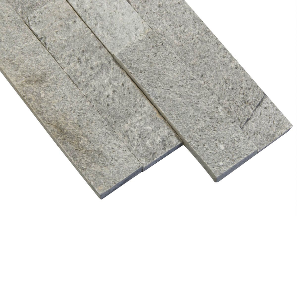 Panel kamienny Silver Grey 60x15x1-2 cm
