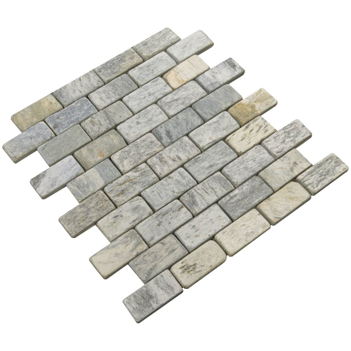 Mozaika kamienna Silver Shine Brick 30,5x30,5x1 cm