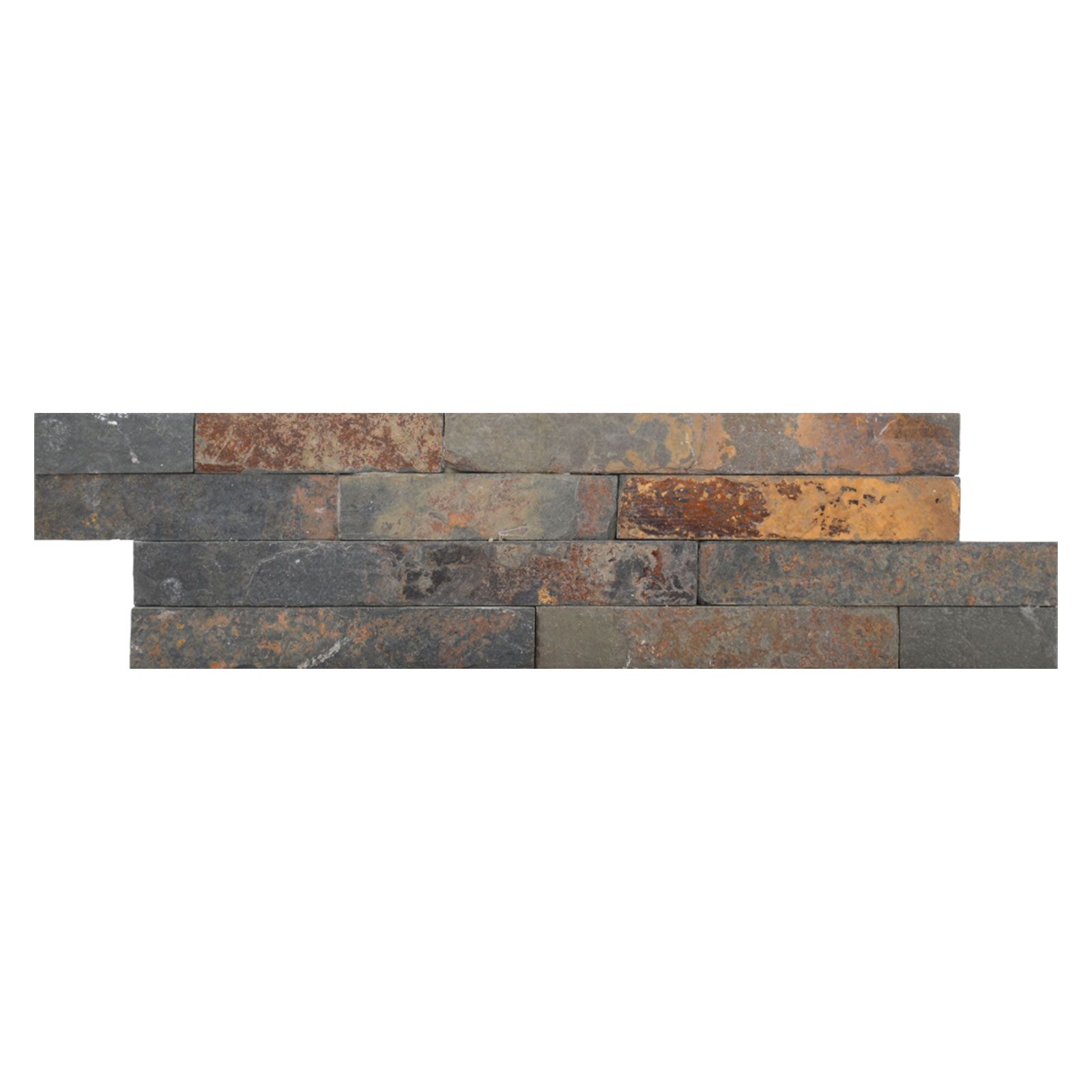 Panel ścienny Łupek Stackstone Multicolor 10x36x0,8-1,3 cm