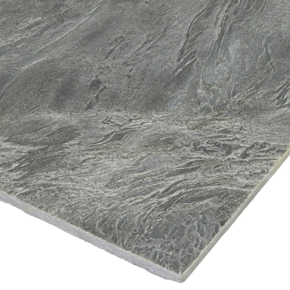 Płytki Kamienne Kwarcyt Silver Grey Leather 60x60x1,2 cm