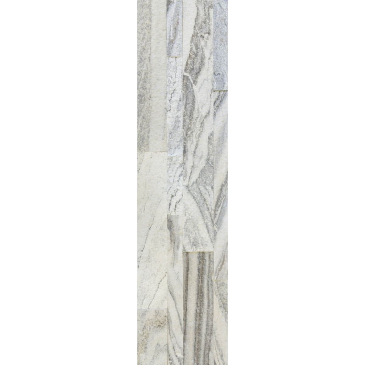 Panel ścienny Quick Stone 3D White Marble 60x15x0,2-0,4 cm