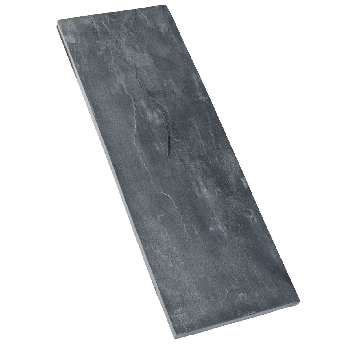 Płytki Łupek Black Slate naturalny 10x30x0,8-1,3 cm