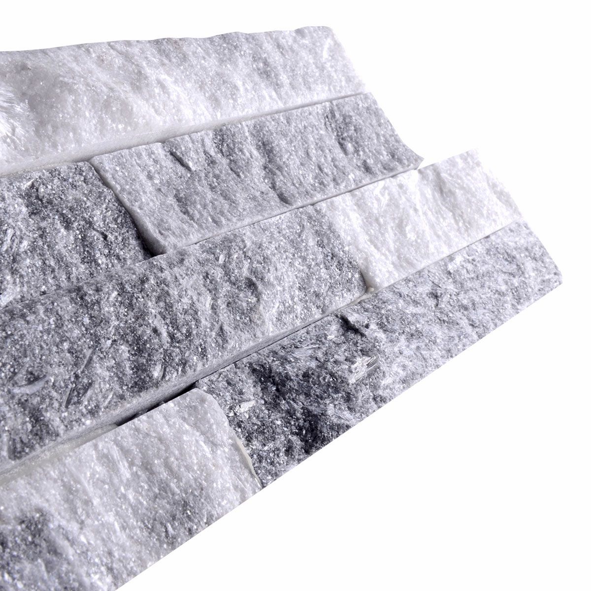Panel ścienny Kwarcyt Stackstone Cloud Grey 10x40x0,8-1,3 cm