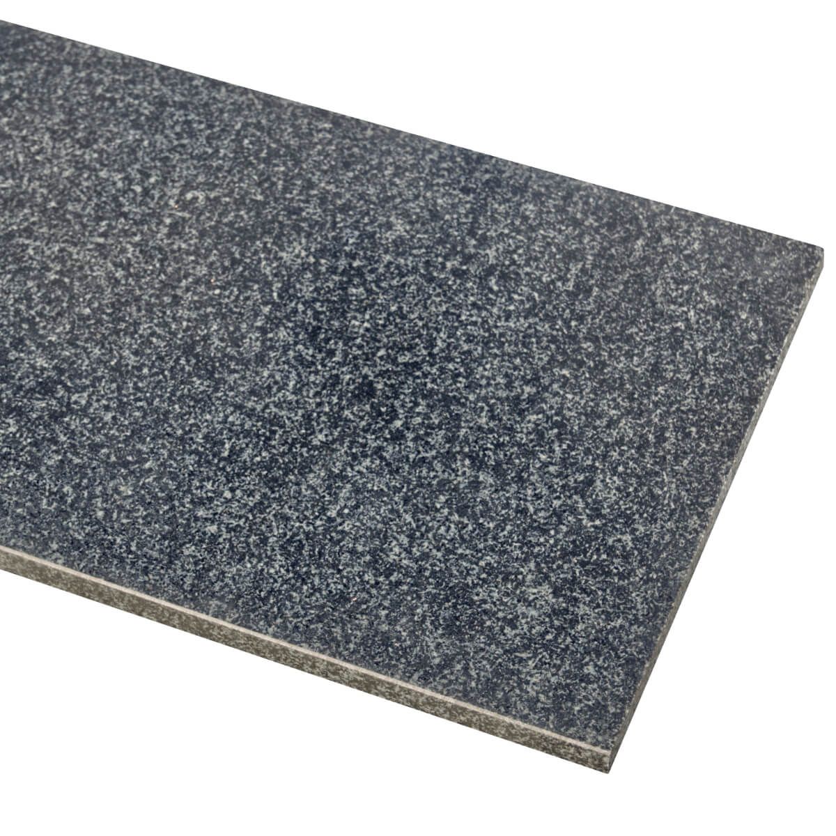 Stopień granitowy Black Andesit polerowany 150x33x2 cm