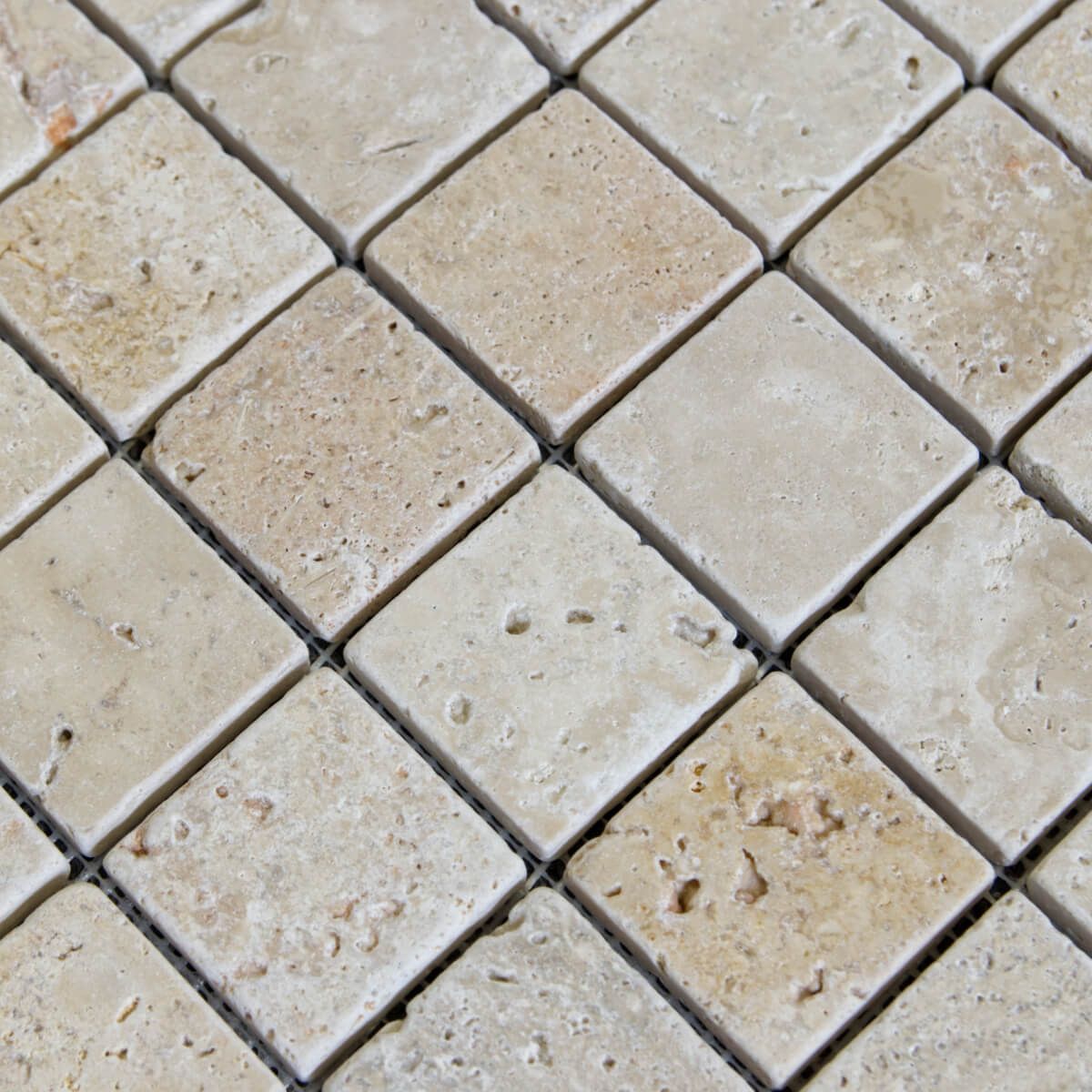 Mozaika trawertynowa Classic bębnowana 30,5x30,5x1 cm