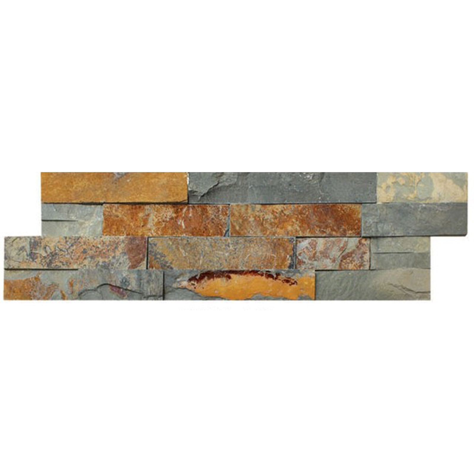 Panel ścienny Łupek Stackstone Multicolor 10x36x0,8-1,3 cm (2,124 m2)