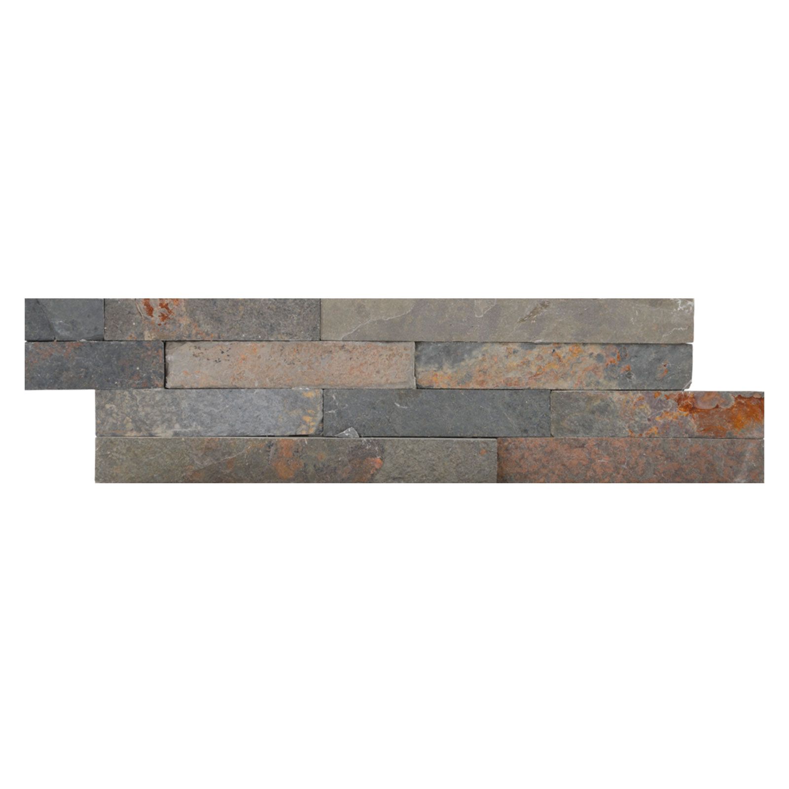 Panel ścienny Łupek Stackstone Multicolor 10x36x0,8-1,3 cm