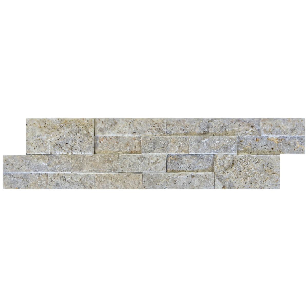 Panel kamienny trawertyn Silver łupany 61x15,2x1-1,5 cm