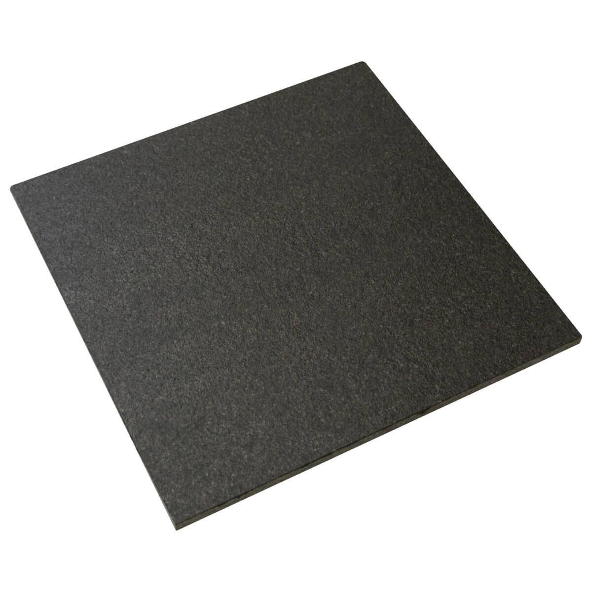 Płytki Granitowe Black Andesit płomieniowane 60x60x2 cm