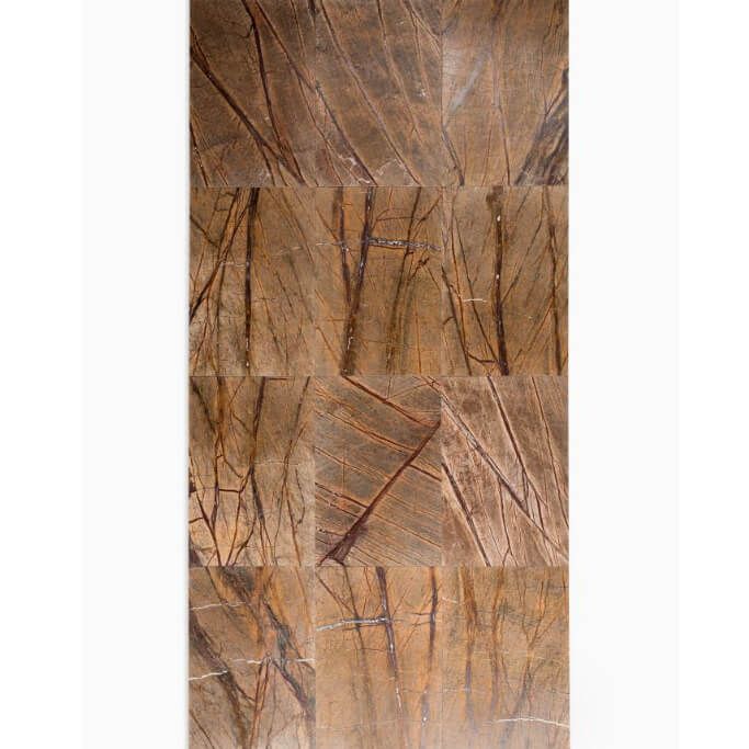 Płytki Marmur Rain Forest Brown szczotkowany 61x30,5x1,2 cm