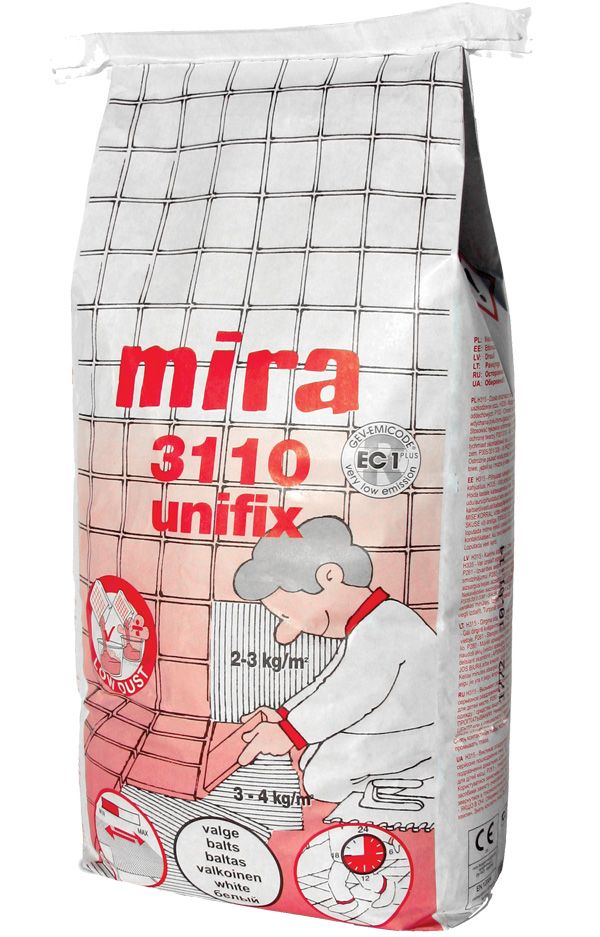 Klej Mira 3110 unifix biały C2TE S1 15kg