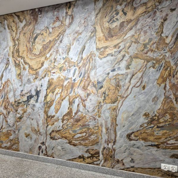 Fornir Kamienny Łupek Indian Autumn tapeta 2MM 305x122x0,2 cm