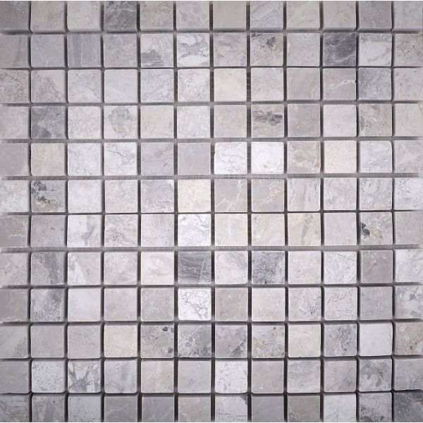 Mozaika marmurowa Atlantic Grey 30,5x30,5x1 cm (14 szt.)