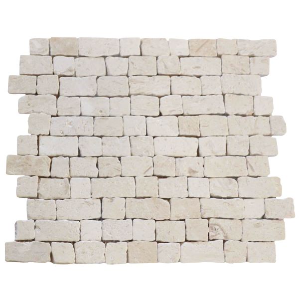 Mozaika wapienna Emelas bębnowana 2,3xFLx1 cm 30,5x28,5x1 cm (100 szt.)