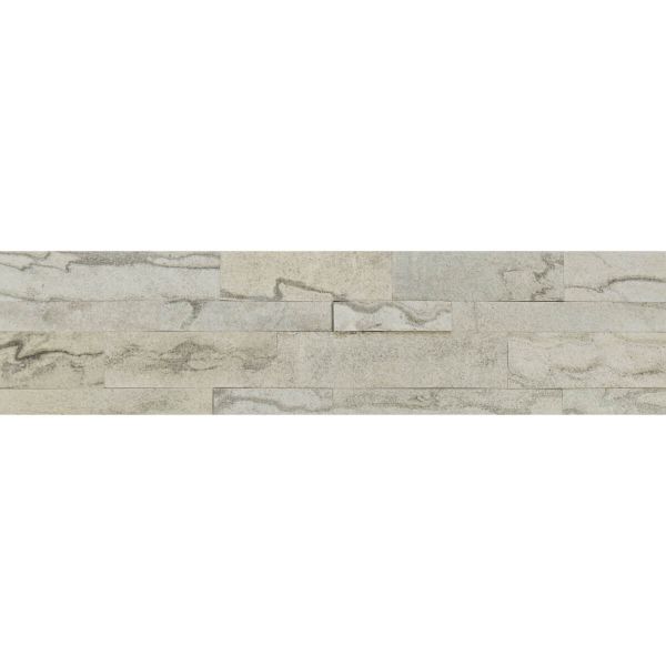 Panel ścienny Quick Stone 3D Satvario White 60x15x0,2-0,4 cm
