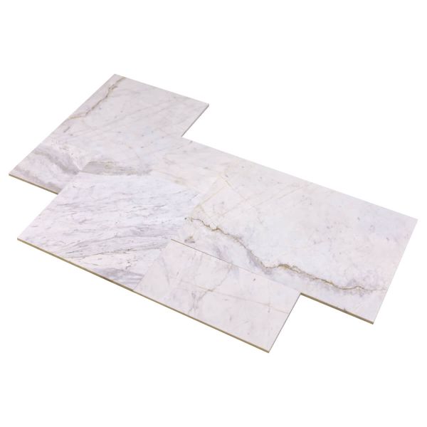 Płytki Marmur Volakas polerowany komplet 0,742 m2