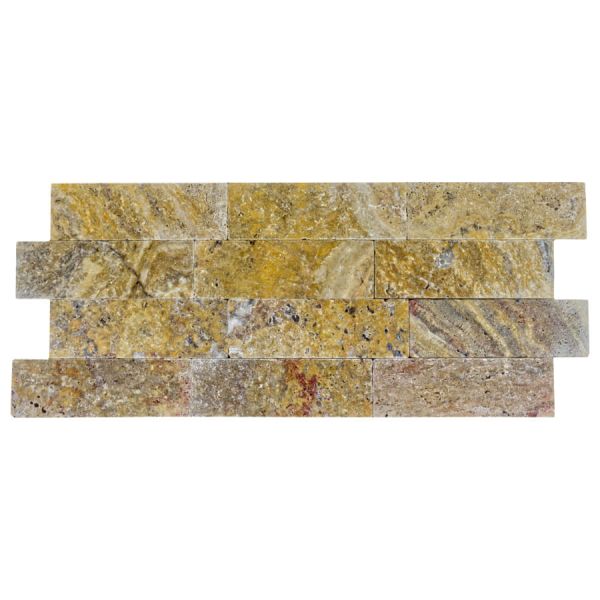 Płytki Trawertyn Scabos bębnowany 30,5x10x1 cm