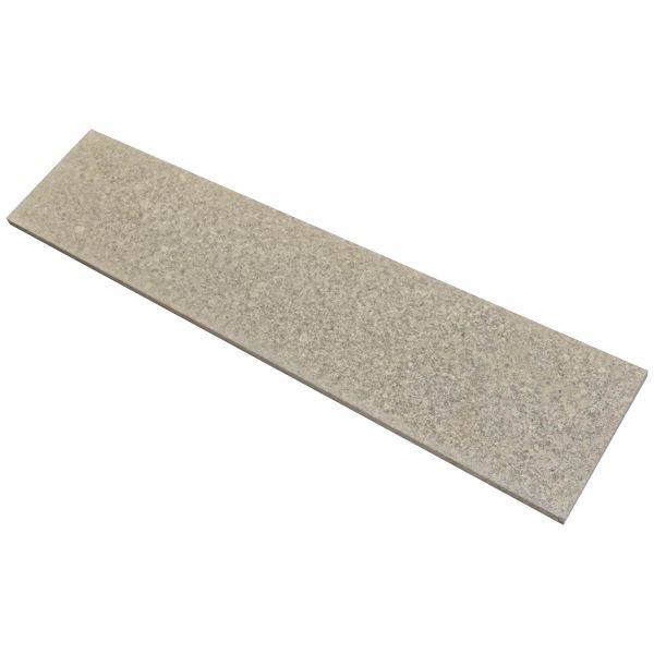 Stopień granitowy Fusheng Grey płomieniowany 150x33x2 cm