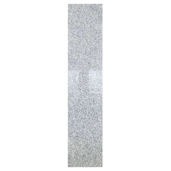 Stopień granitowy G603 New Bianco Cristal polerowany 150x33x2 cm