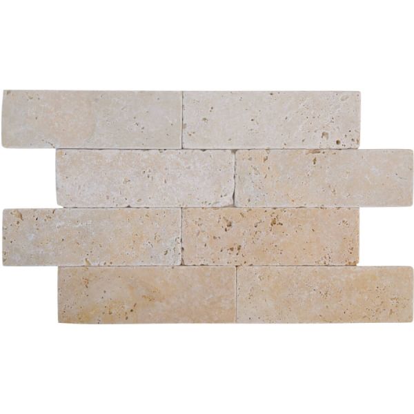 Płytki Trawertyn Light Mix  bębnowany 30x10x1 cm (9,415 m2)