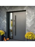 Płytki Łupek Black Slate naturalny 10x30x0,8-1,3 cm