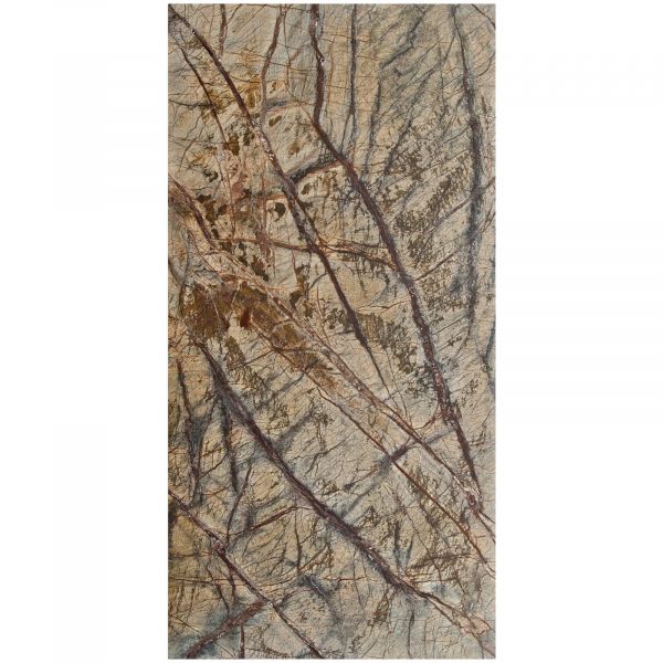 Płytki Marmur Rain Forest Brown polerowany 61x30,5x1 cm
