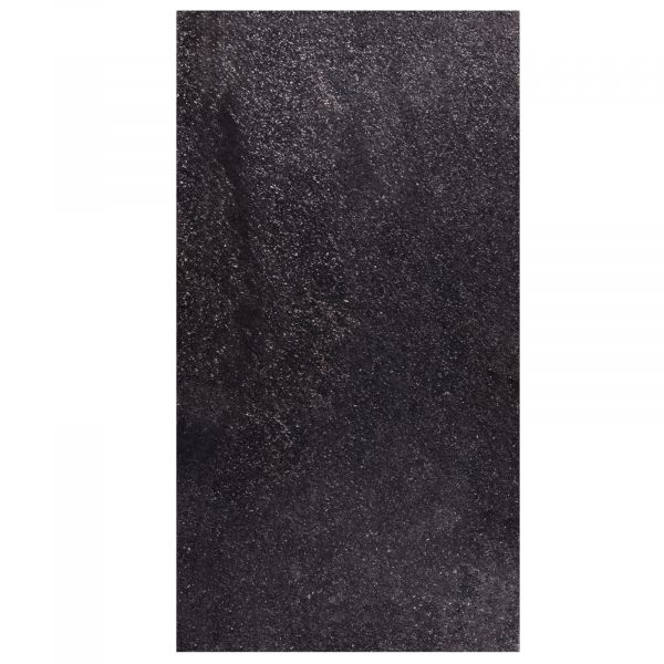Płytki Kamienne Kwarcyt Black Galaxy Leather 60x40x1,2 cm