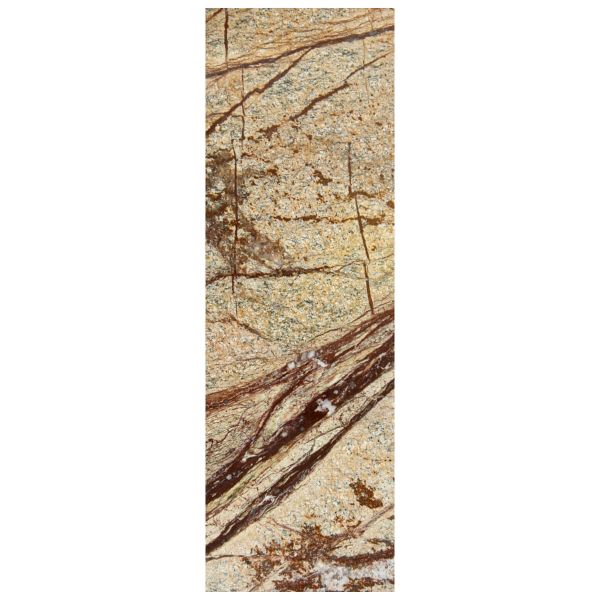 Płytki Marmurowe Rain Forest Brown 10x30x1 cm