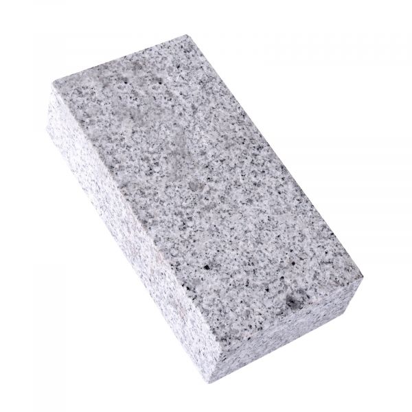 Kostka granitowa G603 New Bianco Cristal płomieniowana 20x10x5 cm