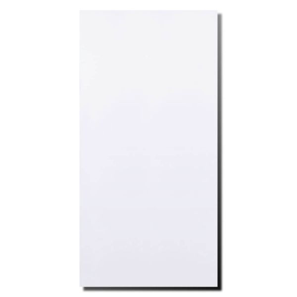 Glazura biała Plain White polerowana 60x30x0,85 cm