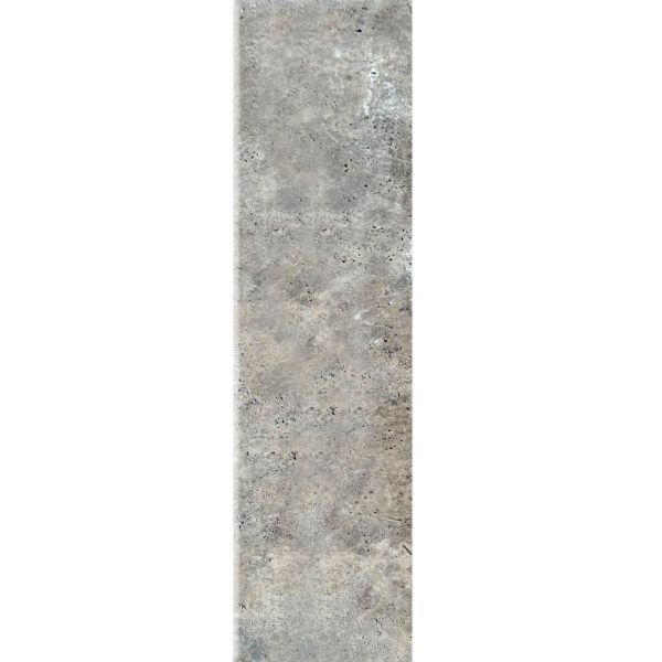 Stopień trawertynowy Silver Ash szlifowany z bullnose 135x33x3 cm