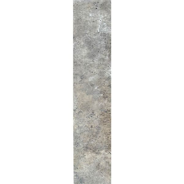 Podstopień trawertynowy Silver Ash szlifowany 135x16,5x2 cm