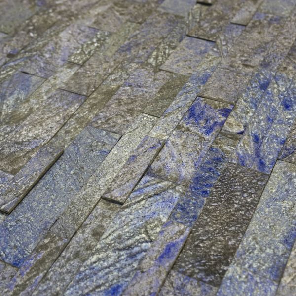 Panel ścienny Quick Stone 3D Luxury Metal Blue 60x15x0,2-0,4 cm