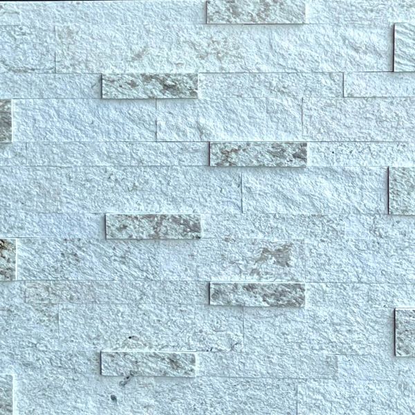 Panel ścienny Quick Stone 3D White Quartzite 60x15x0,2-0,4 cm