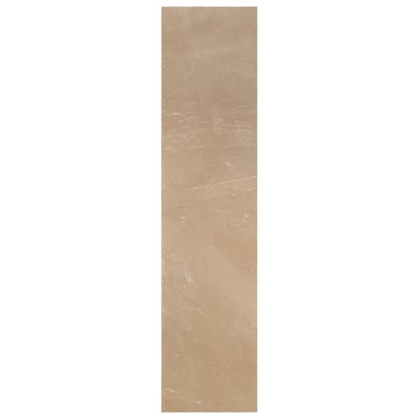 Stopień marmurowy Crema Marfil New polerowany z bullnose 135x33x3 cm