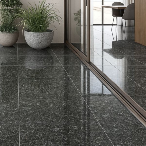 Płytki Granit Steel Grey Standard polerowane 60x60x1,2 cm (32,4 m2)