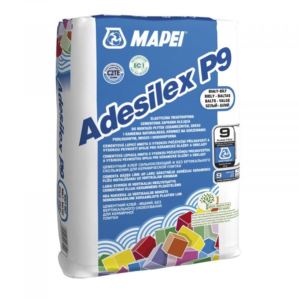 Klej elastyczny Mapei Adesilex P9 biały 25 kg