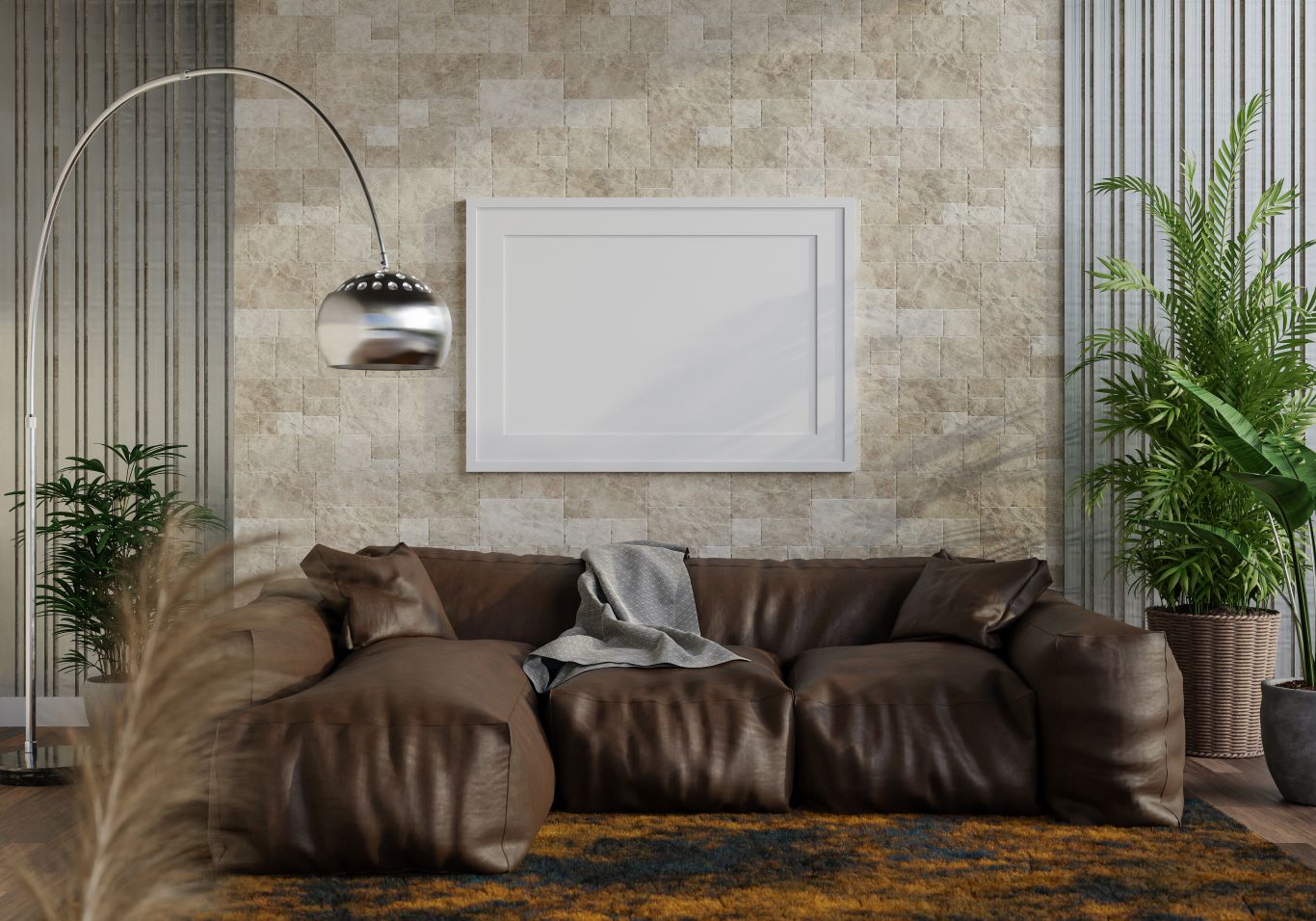 Kamień w rolce w kuchni i salonie – 5 pomysłów na wykorzystanie elastycznego kamienia naturalnego