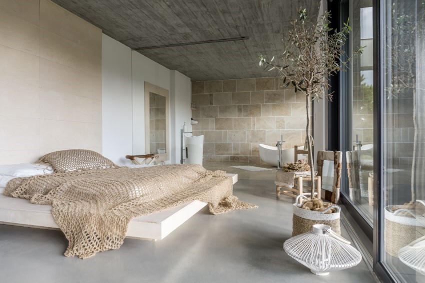 Sypialnia połączona z łazienką: wygoda i luksus w stylu amerykańskim